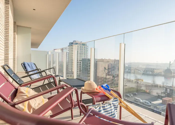 Apartment Sixt Haven, Panoramisch Oosteroever,